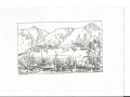 Little town on Owens Lake, looking towards Mt. Whitney
